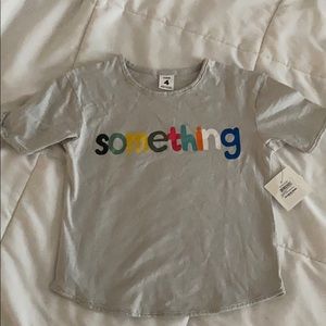 Stem something tee 4t